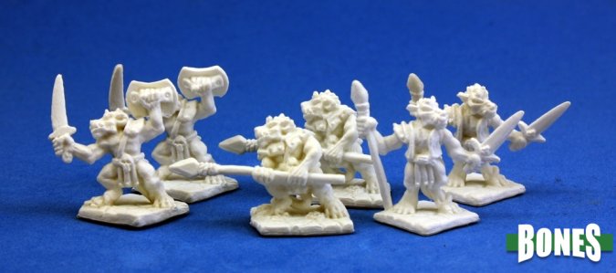 Mini Reaper Bones: Kobolds (6)