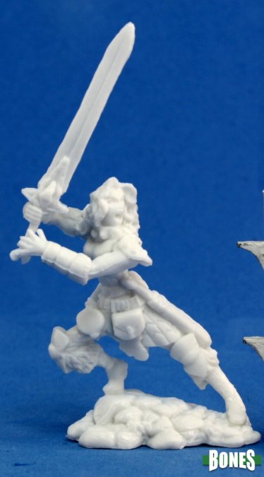 Mini Reaper Bones: Deenah - Female Barbarian