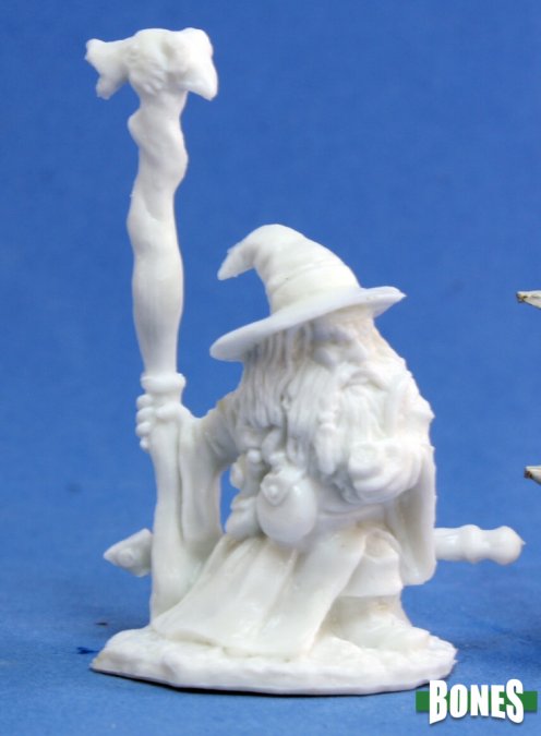 Mini Reaper Bones: Kael Stonekindle - Dwarf Wizard