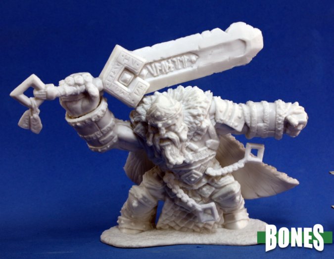 Mini Reaper Bones: Skorg Ironskull - Fire Giant King