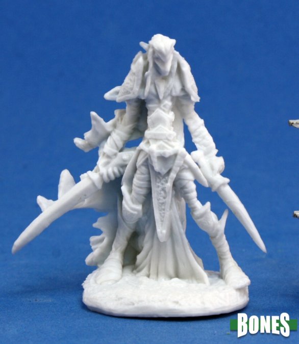 Mini Reaper Bones: Dark Elf Warrior