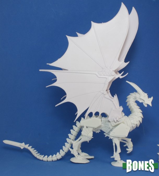Mini Reaper Bones: Wyrmgear - Clockwork Dragon DNR
