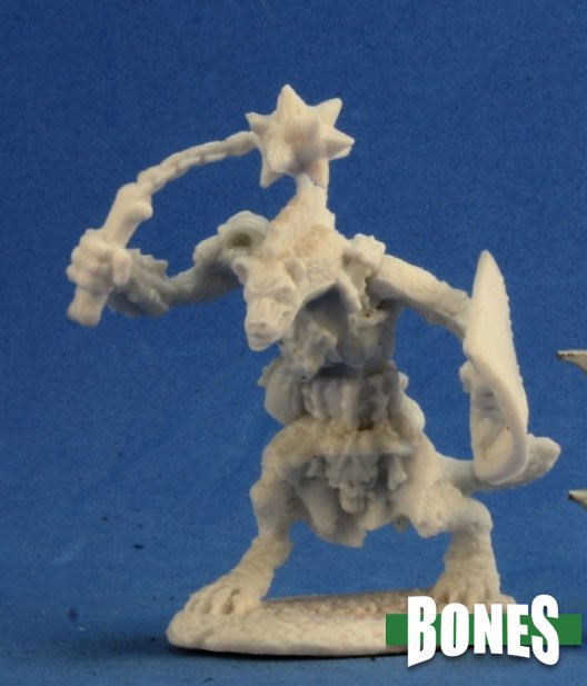 Mini Reaper Bones: Boneflail Gnoll Cleric