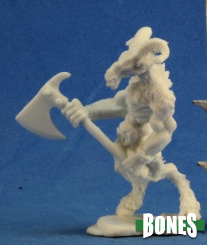 Mini Reaper Bones: Beastman Warrior 1
