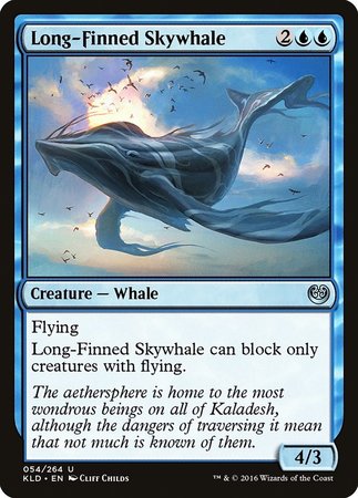 Long-Finned Skywhale [Kaladesh]