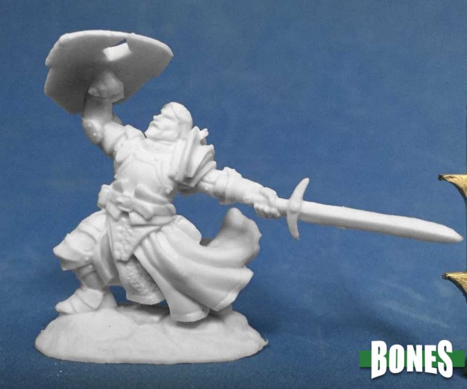 Mini Reaper Bones: Sir Rathan Kranzhel Human Fighter