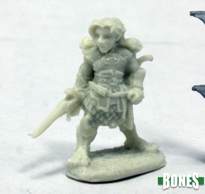 Mini Reaper Bones: Dingo Halfling Rogue