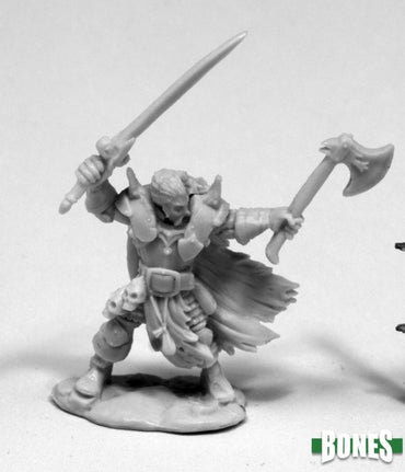 Mini Reaper Bones: Boris Mingala Evil Warlord