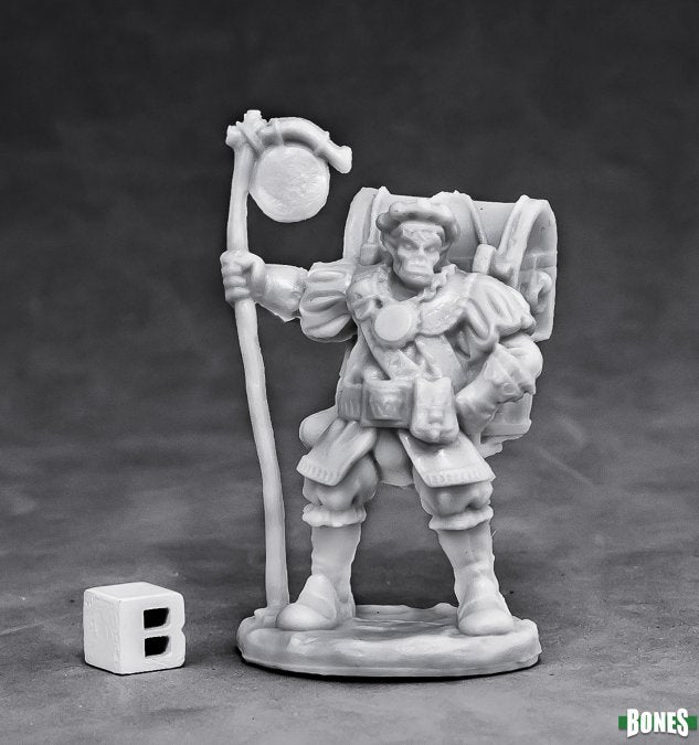 Mini Reaper Bones: Half-orc Merchant