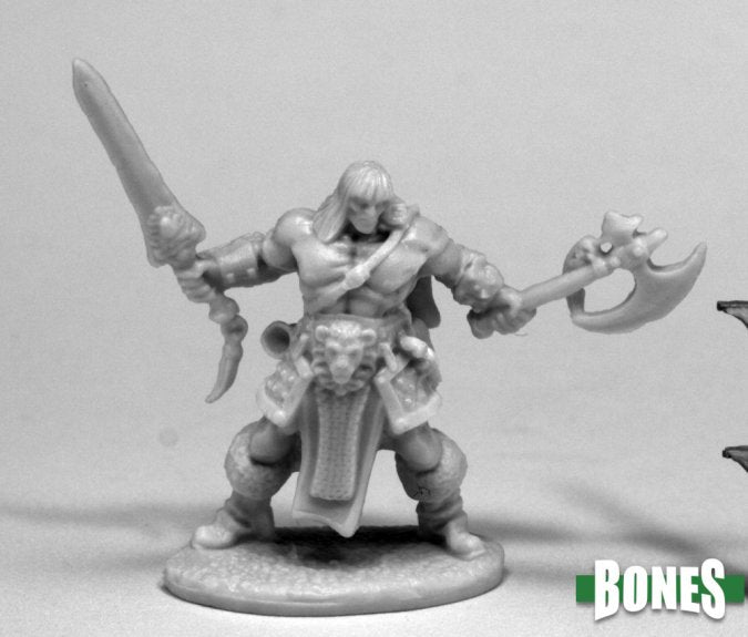 Mini Reaper Bones: Brand Oathblood Barbarian