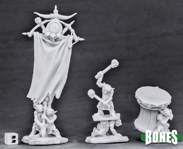 Mini Reaper Bones: Goblin Honor Guard