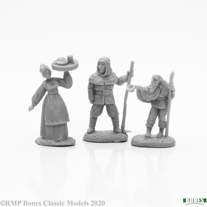 Mini Reaper Bones: Classic - Townsfolk I (3)