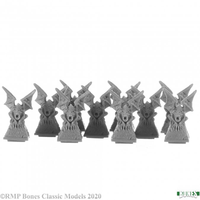 Mini Reaper Bones: Gargoyle Pillar Tops (10)