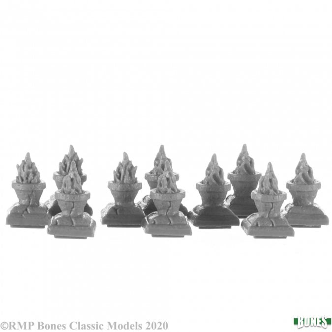 Mini Reaper Bones: Brazier Pillar Tops (10)