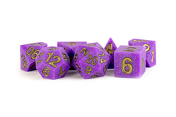 Dice Metallic Dice Co: Poly 7 Set Silicone Rubber