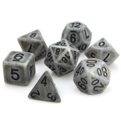 Dice DieHard Dice: Poly 7 Set Acrylic Ancient