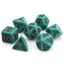 Dice DieHard Dice: Poly 7 Set Acrylic Ancient