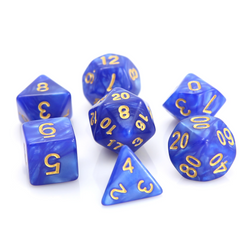 Dice DieHard Dice: Poly 7 Set Swirl