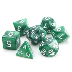 Dice DieHard Dice: Poly 7 Set Swirl