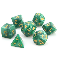 Dice DieHard Dice: Poly 7 Set Swirl