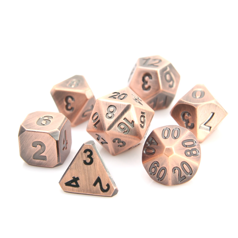 Dice DieHard Dice: Poly 7 Set Metal Forge