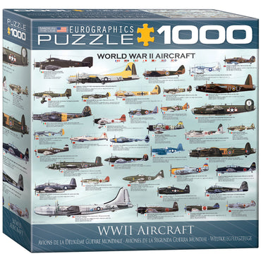 Puzzle Eurographics: 1000 piece WWII Aircraft