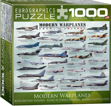 Puzzle Eurographics: 1000 piece Modern Warplanes