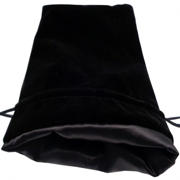 Dice Bag Metallic Dice Co: 6inx8in - Velvet/Satin