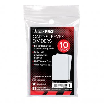 Dividers Ultra Pro: Card Dividers (10) White