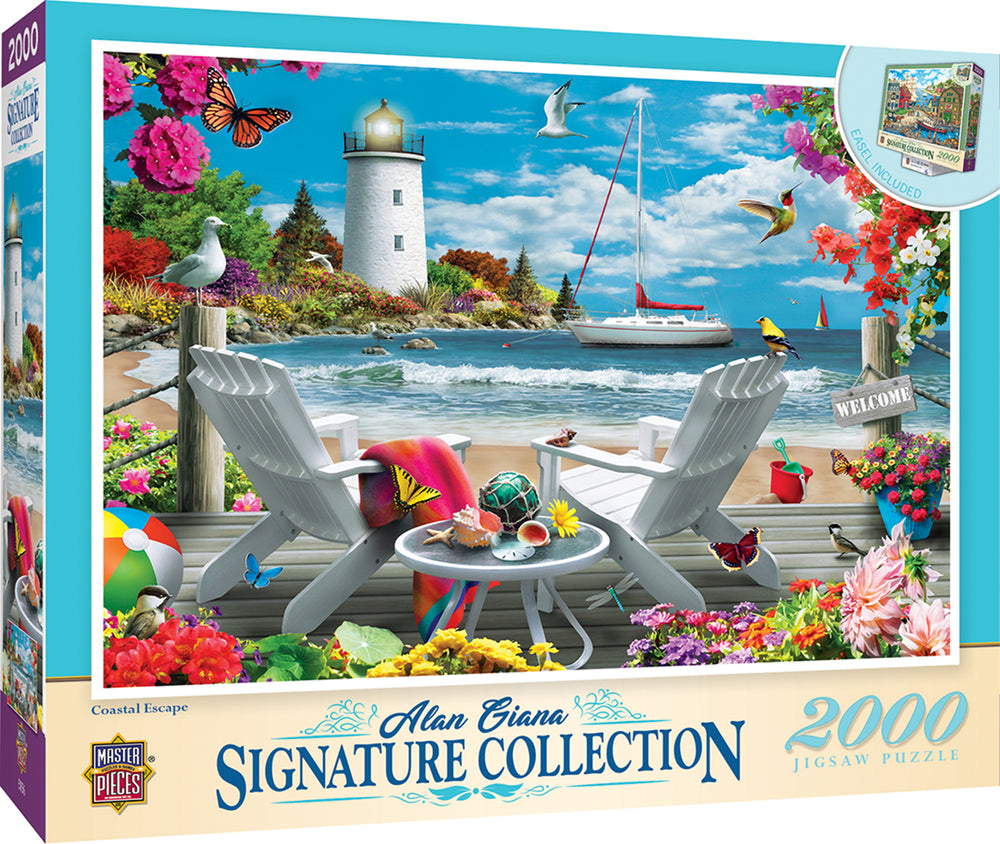 Puzzle Masterpieces: 2000 piece Signature - Coastal Escape