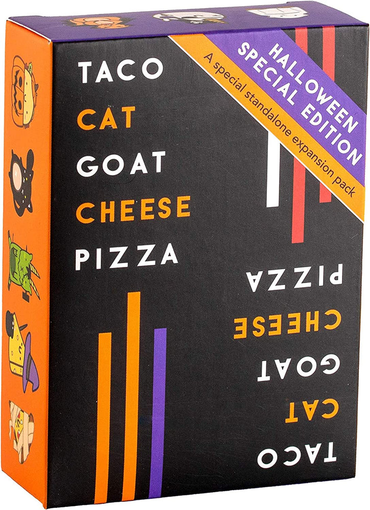Taco Cat Goat Cheese Pizza: Halloween Edition (stand alone or expansion)