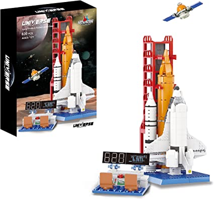 Building Blocks Space: Space Shuttle & Rocket Launch Base
