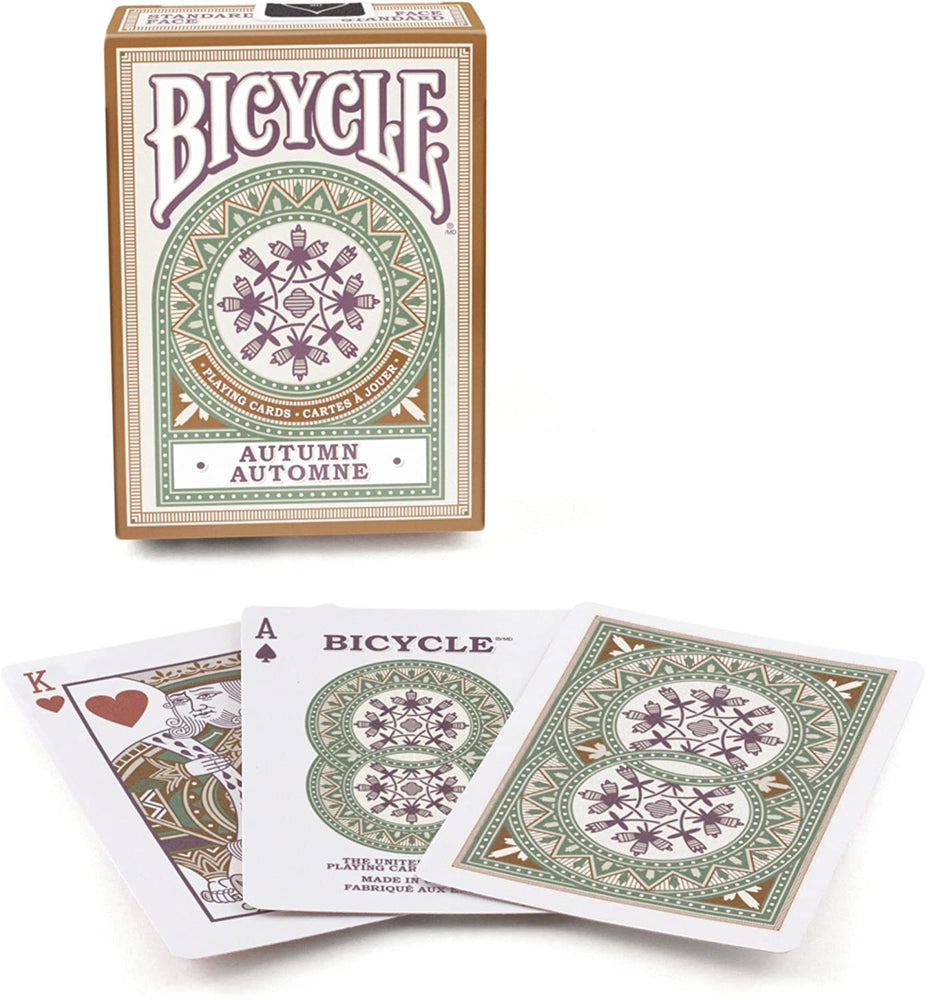 Cards Bicycle Autumn