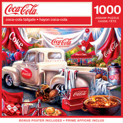 Puzzle Masterpieces: 1000 Piece Coca-Cola - Tailgate
