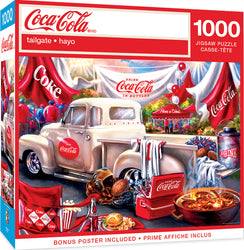 Puzzle Masterpieces: 1000 Piece Coca-Cola - Tailgate