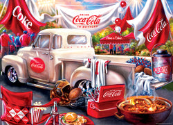 Puzzle Masterpieces: 1000 Piece Coca-Cola - Tailgate