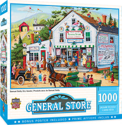 Puzzle Masterpieces: 1000 Piece General Store - Samuel Sutty Dry Goods