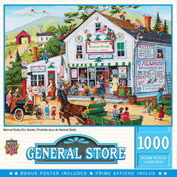 Puzzle Masterpieces: 1000 Piece General Store - Samuel Sutty Dry Goods