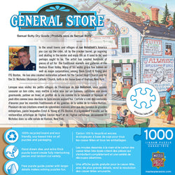 Puzzle Masterpieces: 1000 Piece General Store - Samuel Sutty Dry Goods