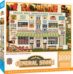 Puzzle Masterpieces: 1000 Piece General Store - Sugar Hill Mercantile