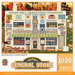 Puzzle Masterpieces: 1000 Piece General Store - Sugar Hill Mercantile