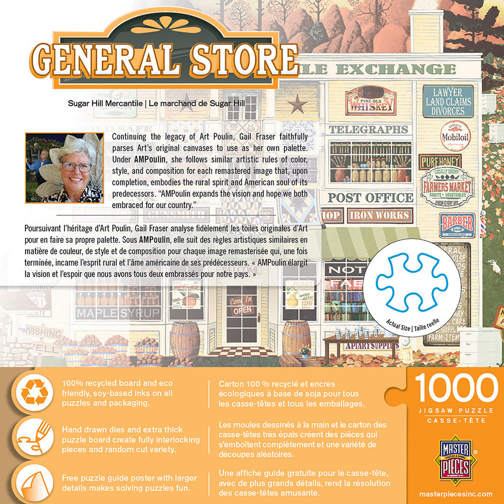 Puzzle Masterpieces: 1000 Piece General Store - Sugar Hill Mercantile