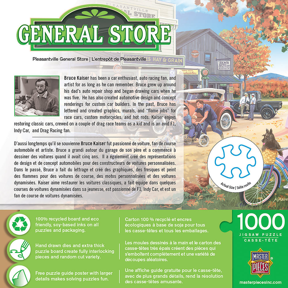 Puzzle Masterpieces: 1000 Piece General Store - Pleasantville