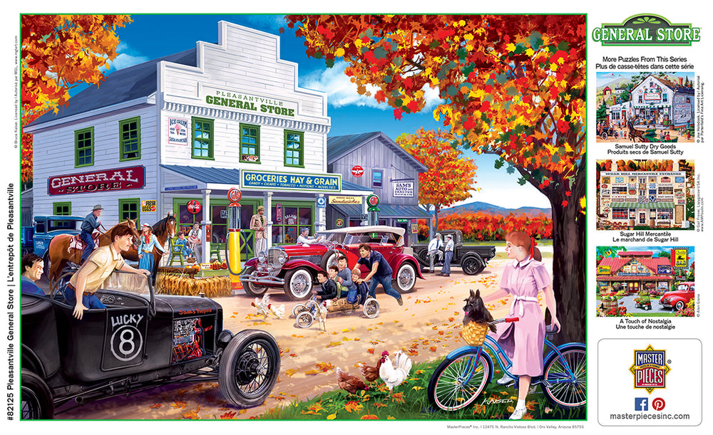 Puzzle Masterpieces: 1000 Piece General Store - Pleasantville