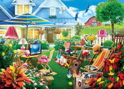 Puzzle Masterpieces: 1000 Piece MasterPiece Gallery - Yard Sale Day
