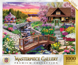 Puzzle Masterpieces: 1000 Piece MasterPiece Gallery - White Dove Farm