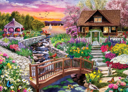 Puzzle Masterpieces: 1000 Piece MasterPiece Gallery - White Dove Farm