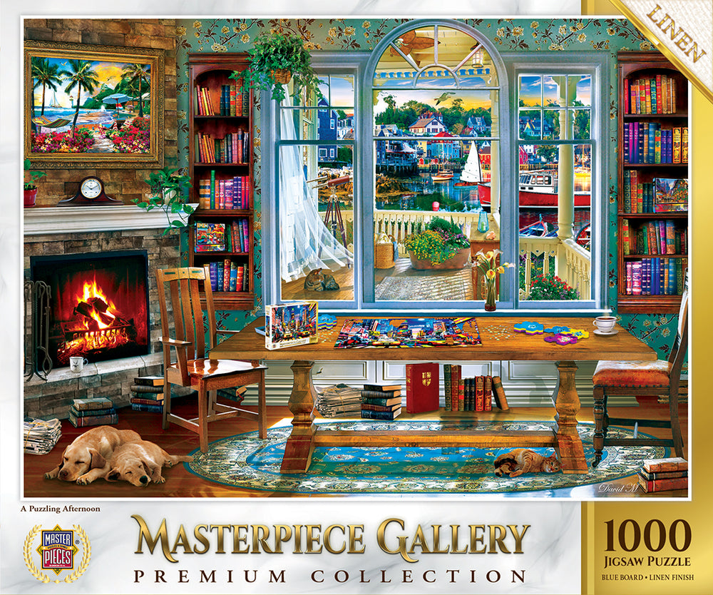 Puzzle Masterpieces: 1000 Piece MasterPiece Gallery - A Puzzling Afternoon