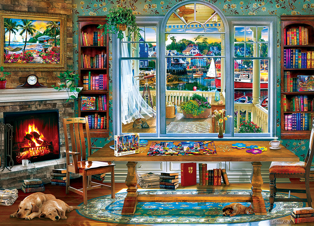 Puzzle Masterpieces: 1000 Piece MasterPiece Gallery - A Puzzling Afternoon