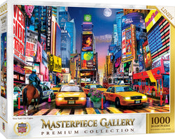 Puzzle Masterpieces: 1000 Piece MasterPiece Gallery - New York City Lights